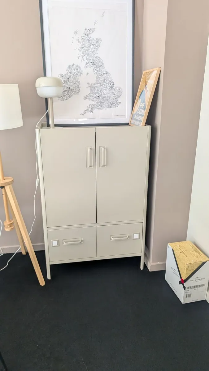 IKEA IDASEN Cabinet with doors and drawers beige 8 - Image 2