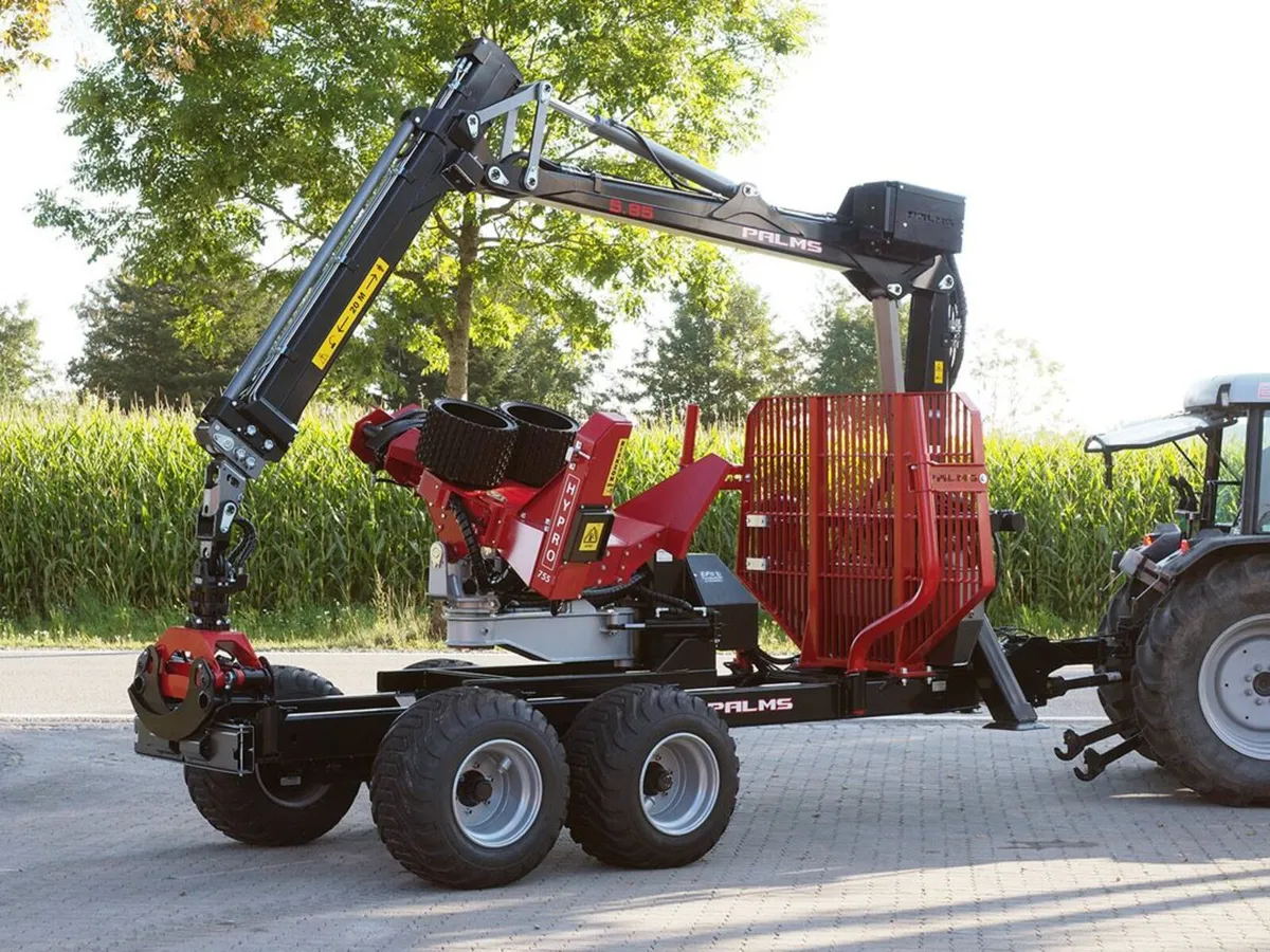 Trailer-Mounted Tractor Processor - Image 2