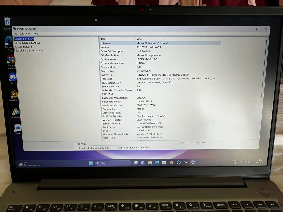 Lenovo ideapad 3 intel core I5 Laptop - Image 4