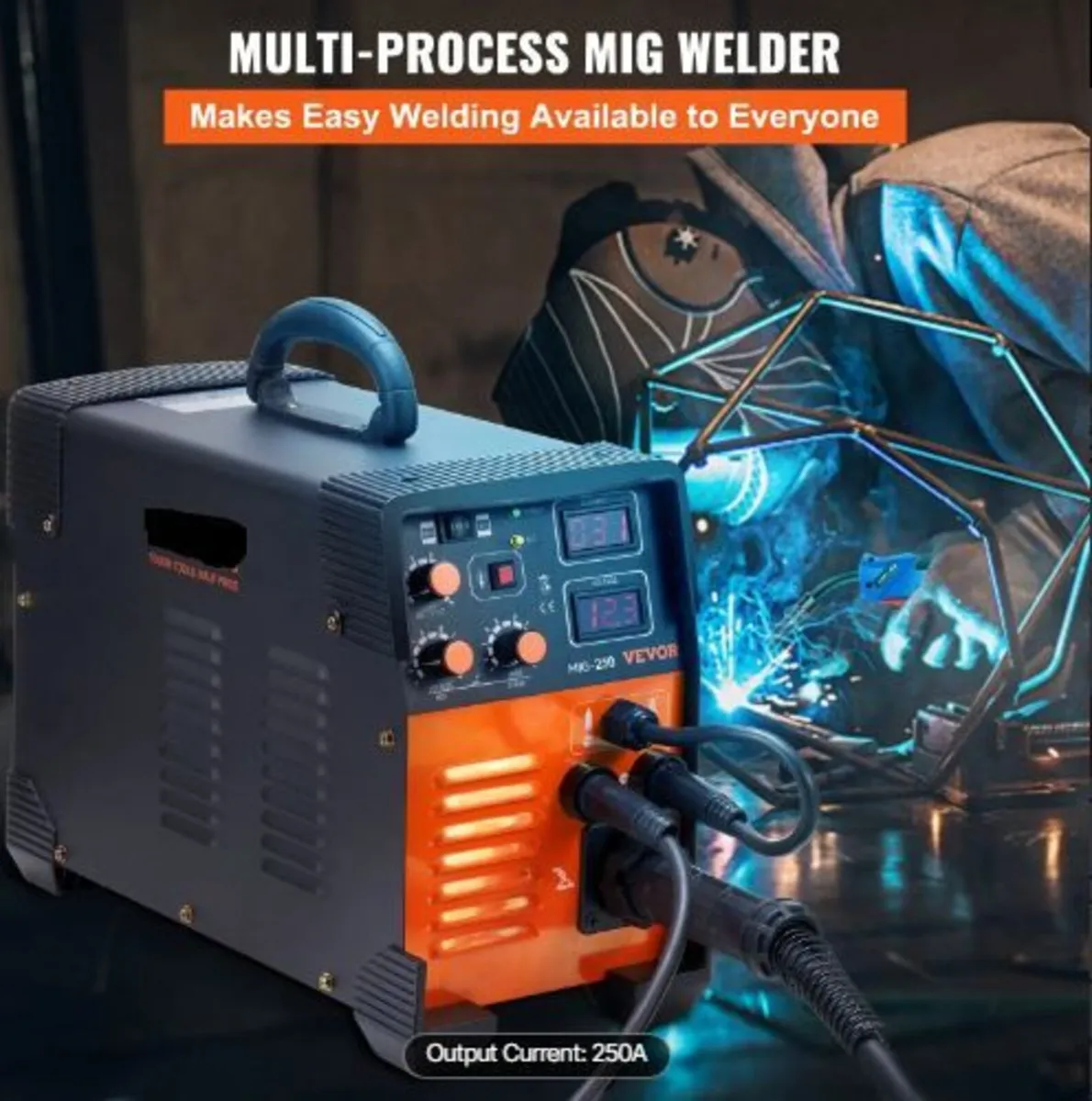 MIG Welder 250 Amp MIG TIG Arc Welder 3 in 1 - Image 2