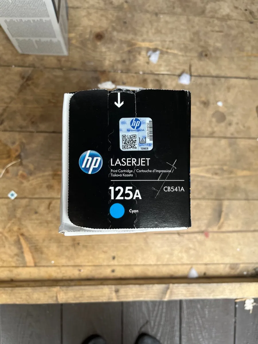HP CB541A  Cyan 125A Ink Toner - Image 3
