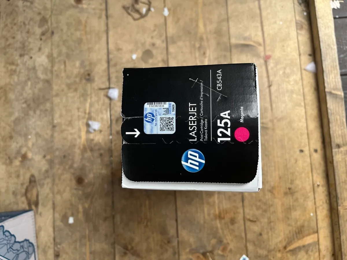 HP CB543A Magenta 125A Ink Toner - Image 1