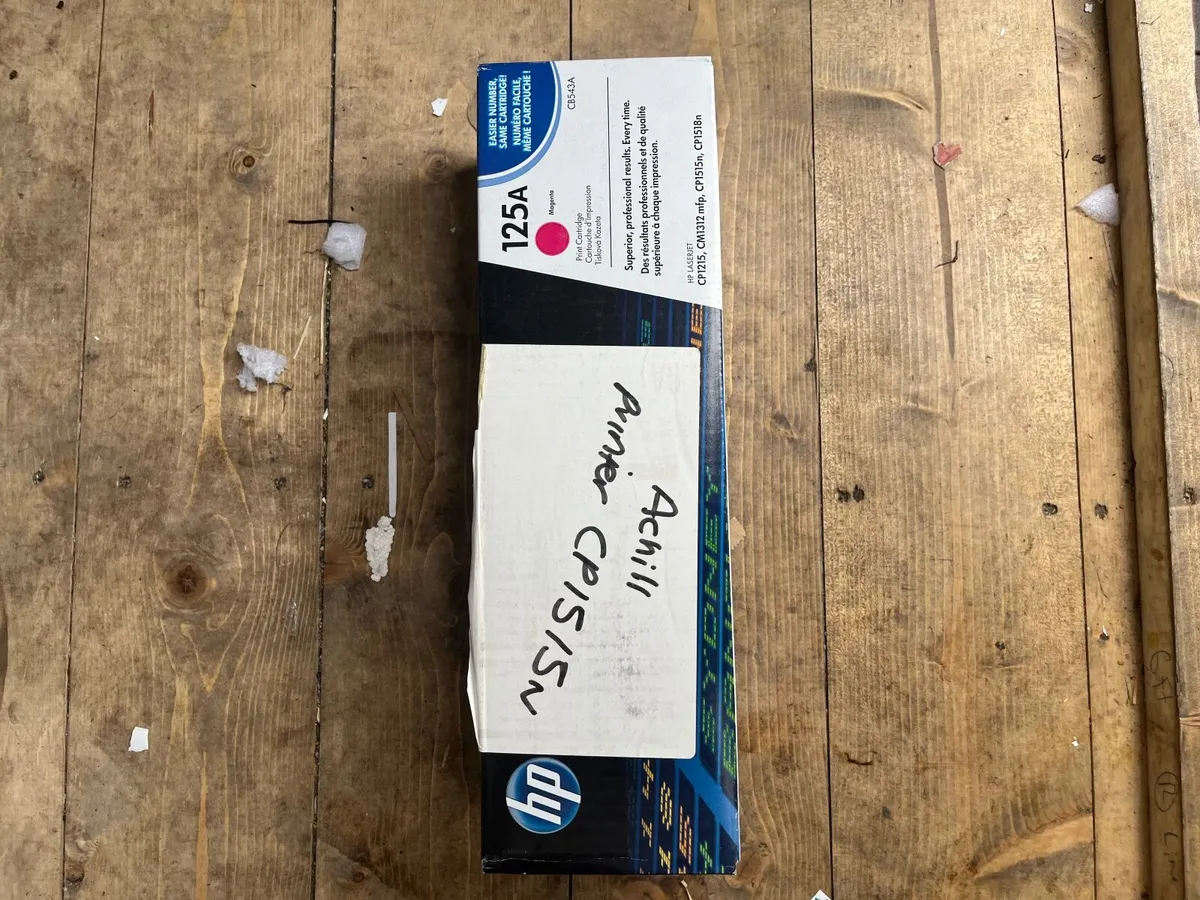 HP CB543A Magenta 125A Ink Toner - Image 2