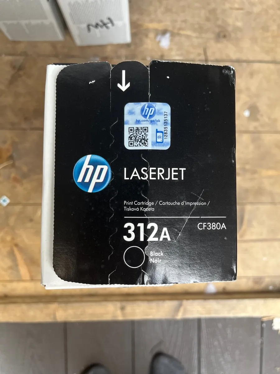 HP CF380A Black 312A  Ink Toner - Image 1