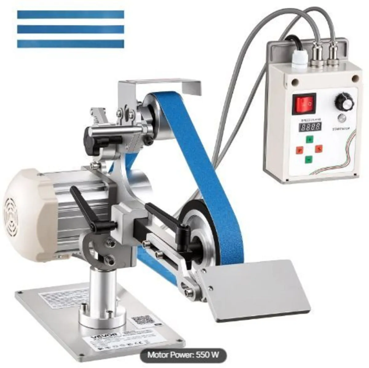 Belt Grinder Sander with VFD, 762mm x 25.4mm - Image 4