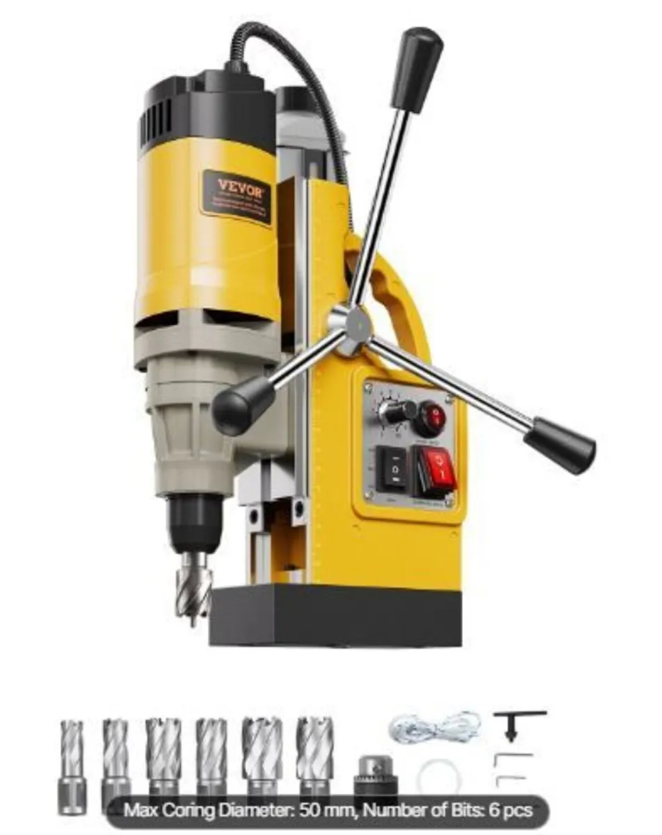 Magnetic Drill, 1400W Motor 2 in Boring Diameter - Image 2