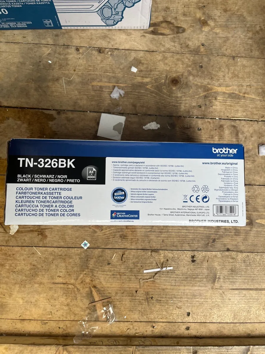 Brother TN-326K Black Ink Toner - Image 2