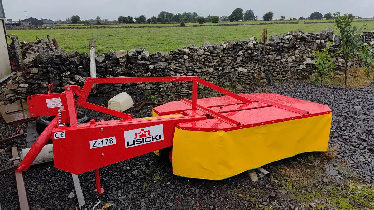 Lisiecki mower 5ft6 1350€ - Image 1