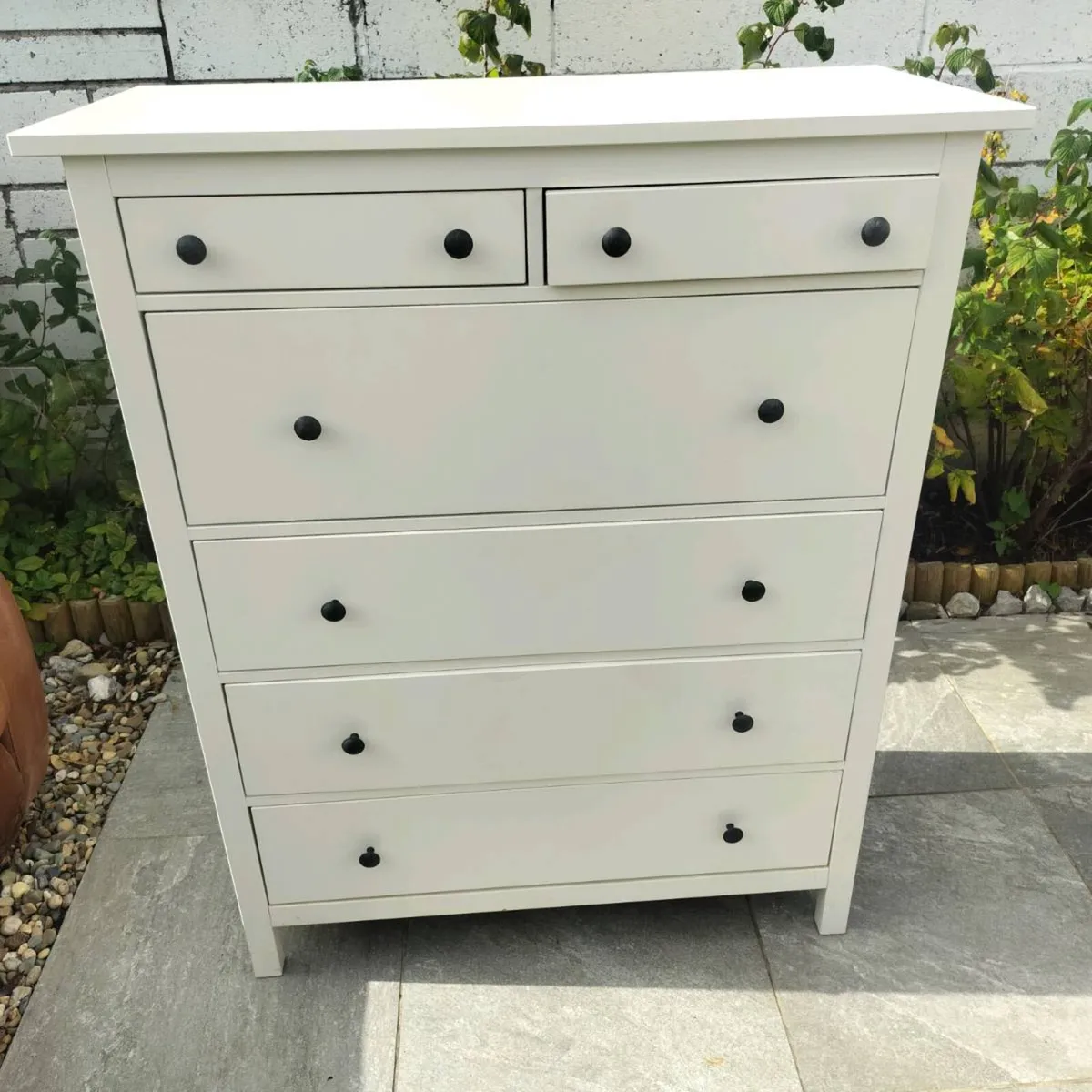 Chest of 6 drawers Hemnes white - Image 1