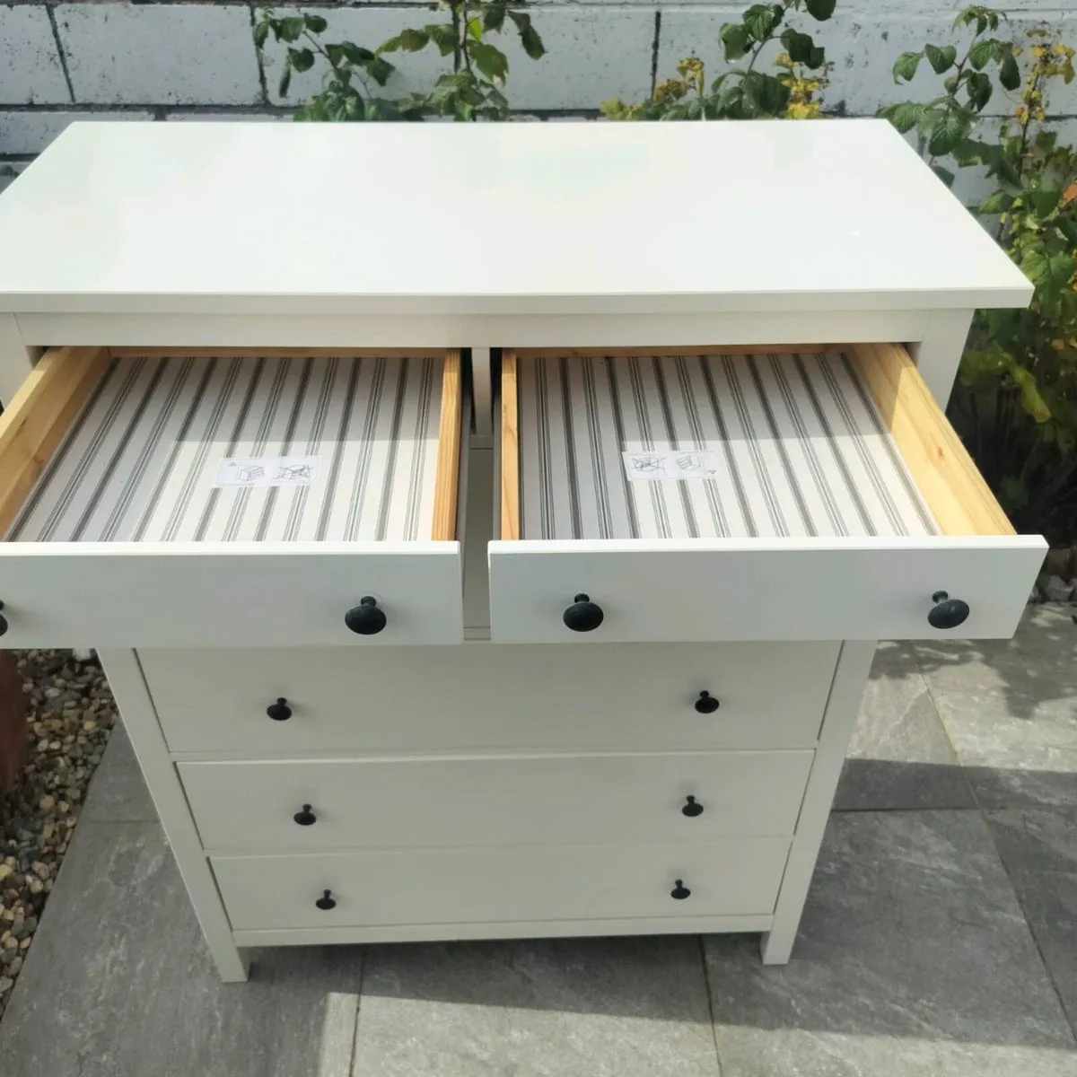 Chest of 6 drawers Hemnes white - Image 3