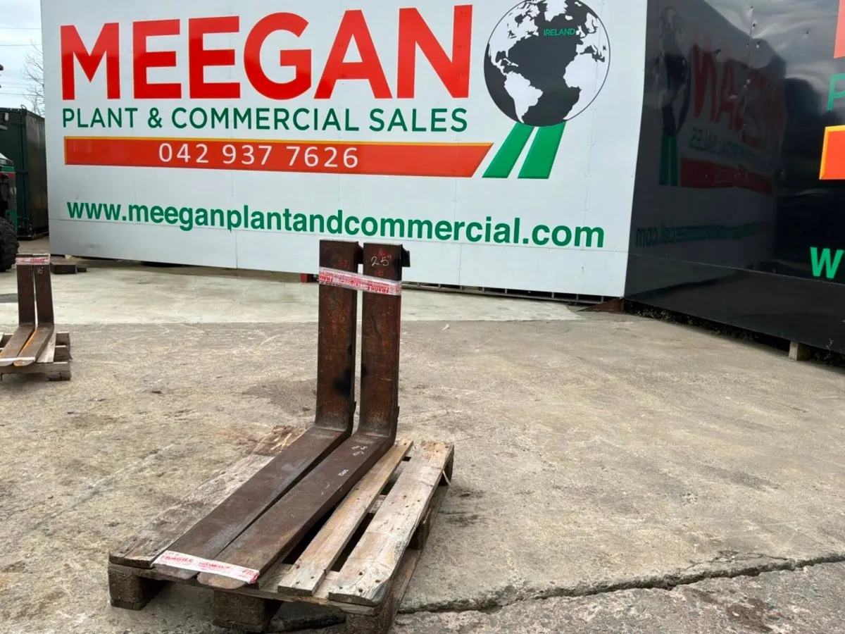 16" sliding  forks / Class 2 .....2.5 tonne forkli - Image 2