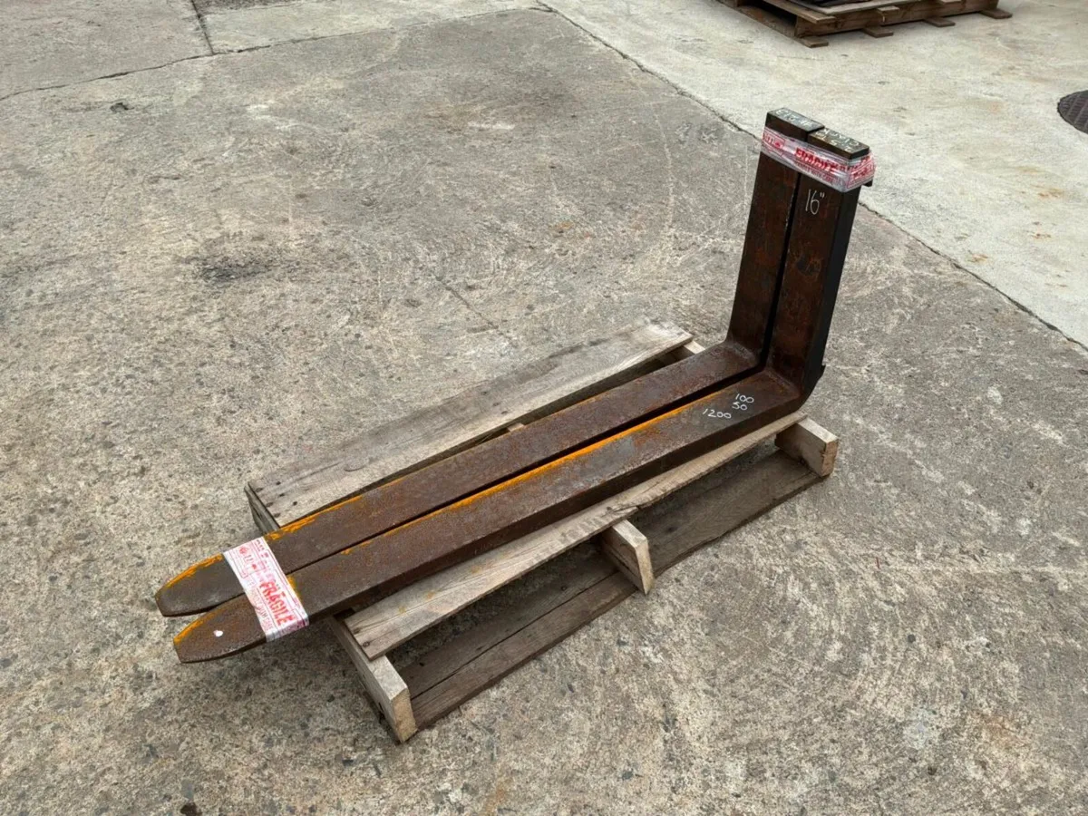 16" sliding  forks / Class 2 .....2.5 tonne forkli - Image 3