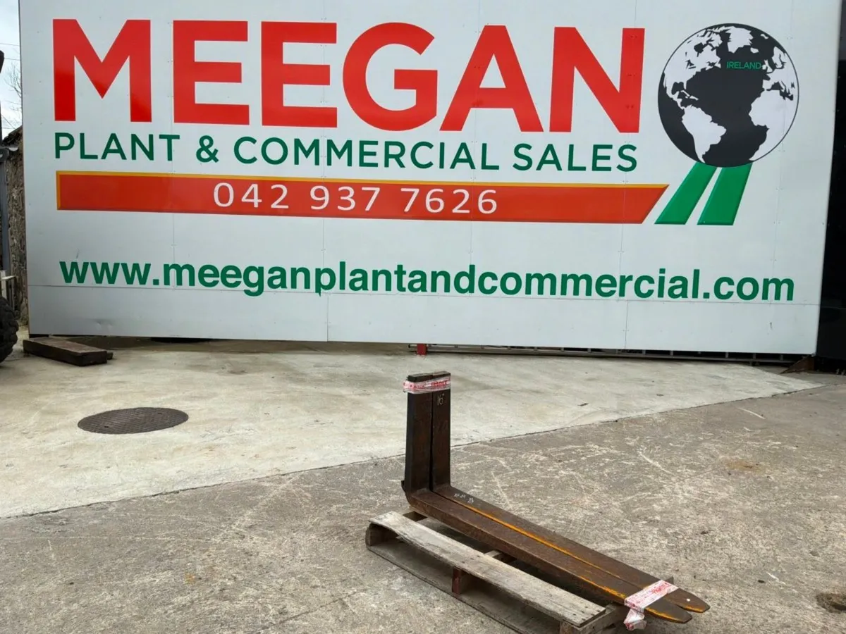 16" sliding  forks / Class 2 .....2.5 tonne forkli - Image 1