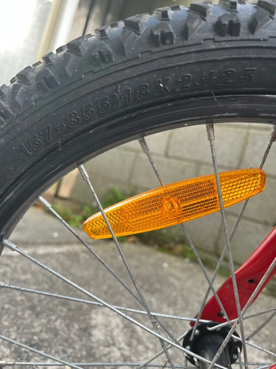 18 Inch Chipmunk Summer Bike Red - Image 2