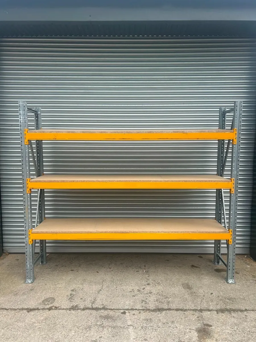 workshop heavy duty longspan shelving - Image 4