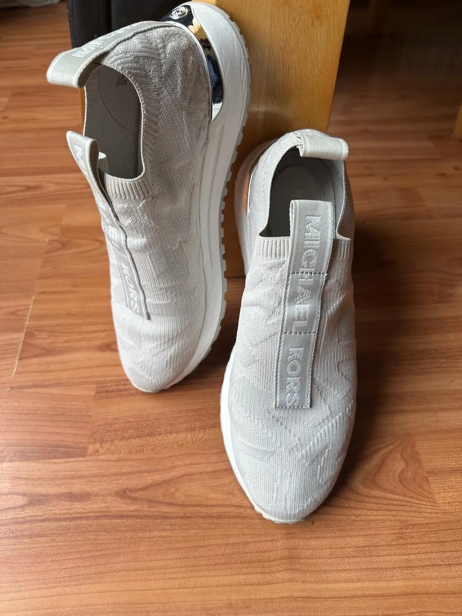 Michael Kors Grey Slip-On Runners - Image 2