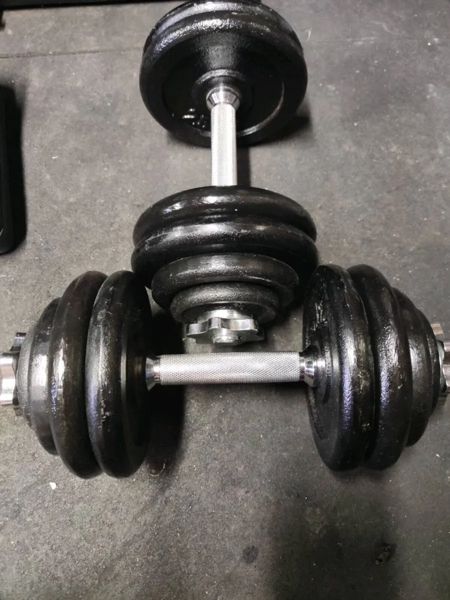 Dumbbell Set -Adjustable (2 x 15kg) - Image 1