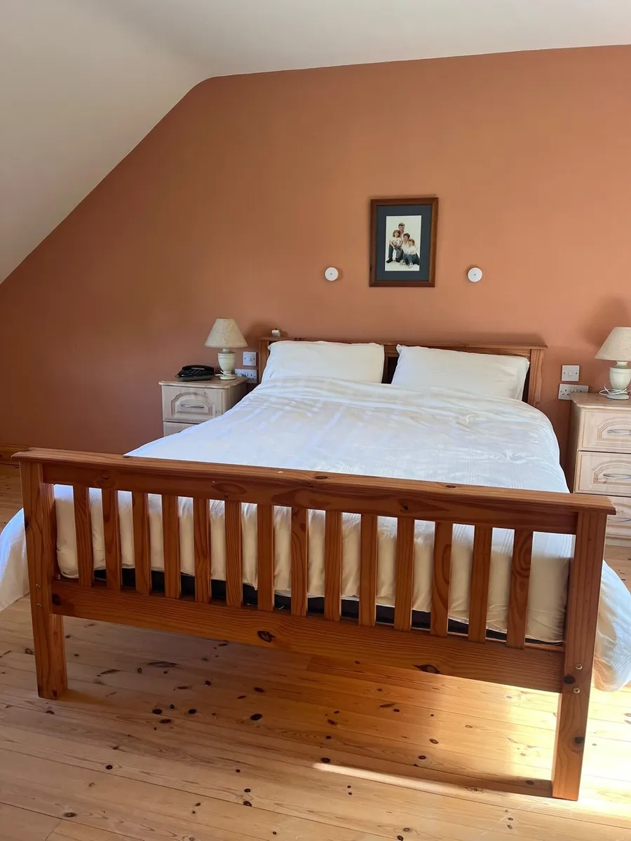 5” Bed frame and Mattress - Image 1