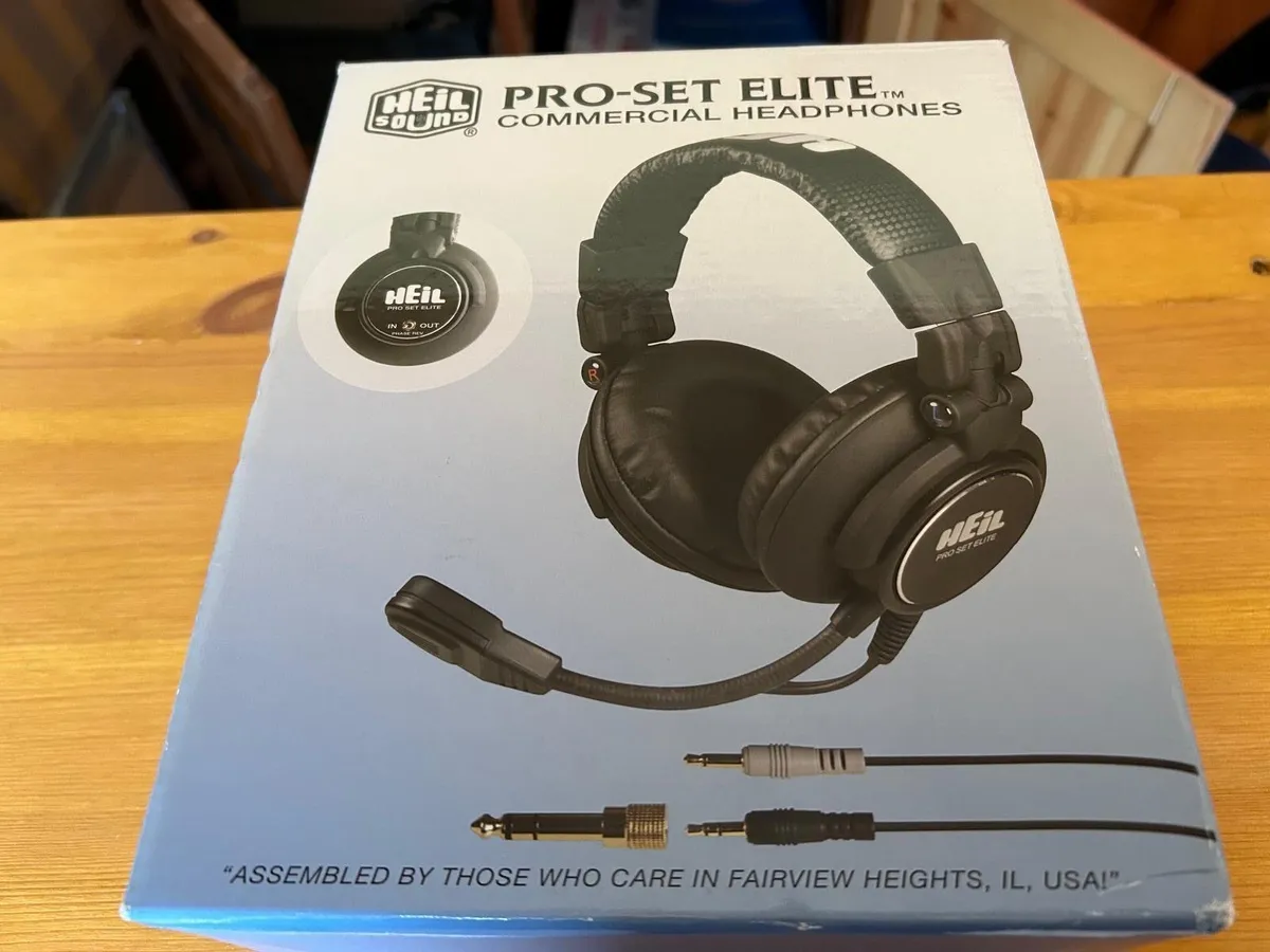 Ham radio heil pro set elite boxed as new - Image 2
