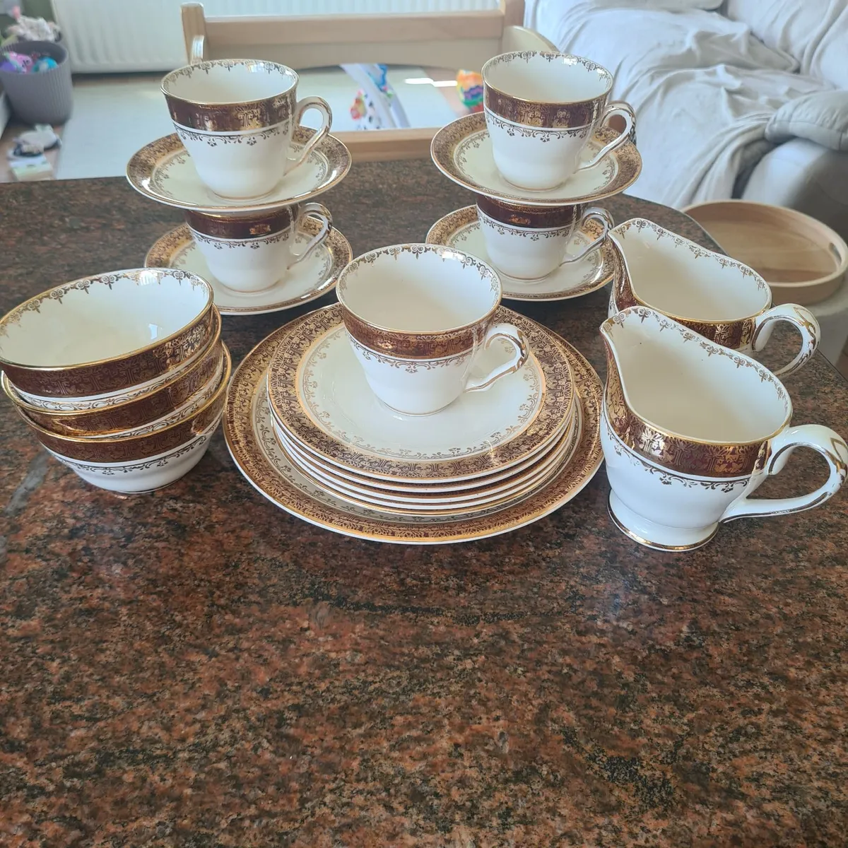 Vintage 1960s Arklow Pottery Ceramic Tea Set - Image 1
