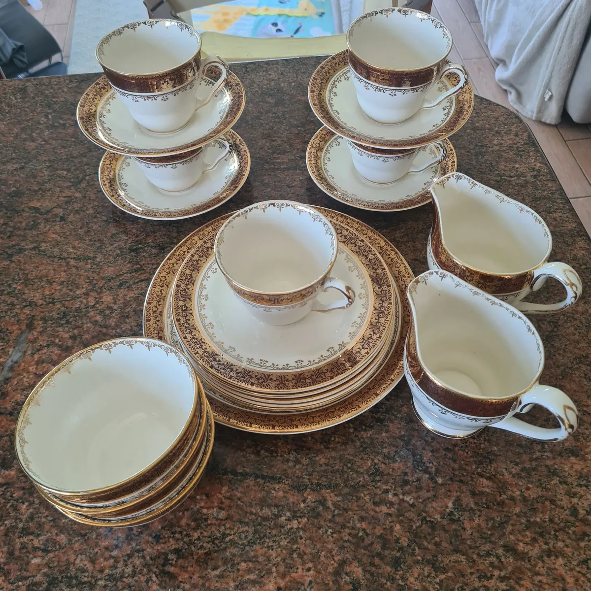 Vintage 1960s Arklow Pottery Ceramic Tea Set - Image 4