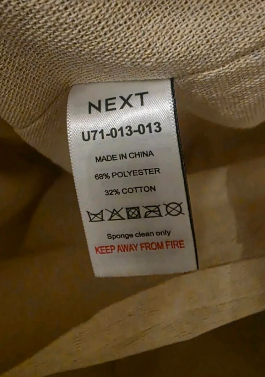 NEXT 3 Compartment Plastic Wicker Laundry Sorter - Image 4