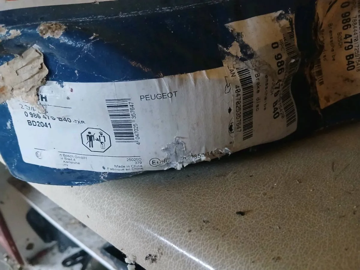 Peugeot partner break discs - Image 3
