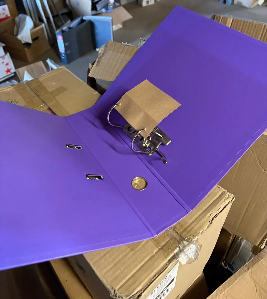 40 A4 lever arch files assorted colours - £20+VAT - Image 2
