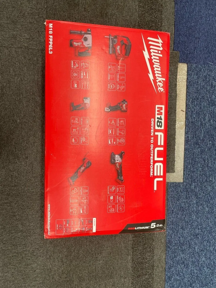 Milwaukee 6 piece combi set M18 FPP6L3 - Image 3