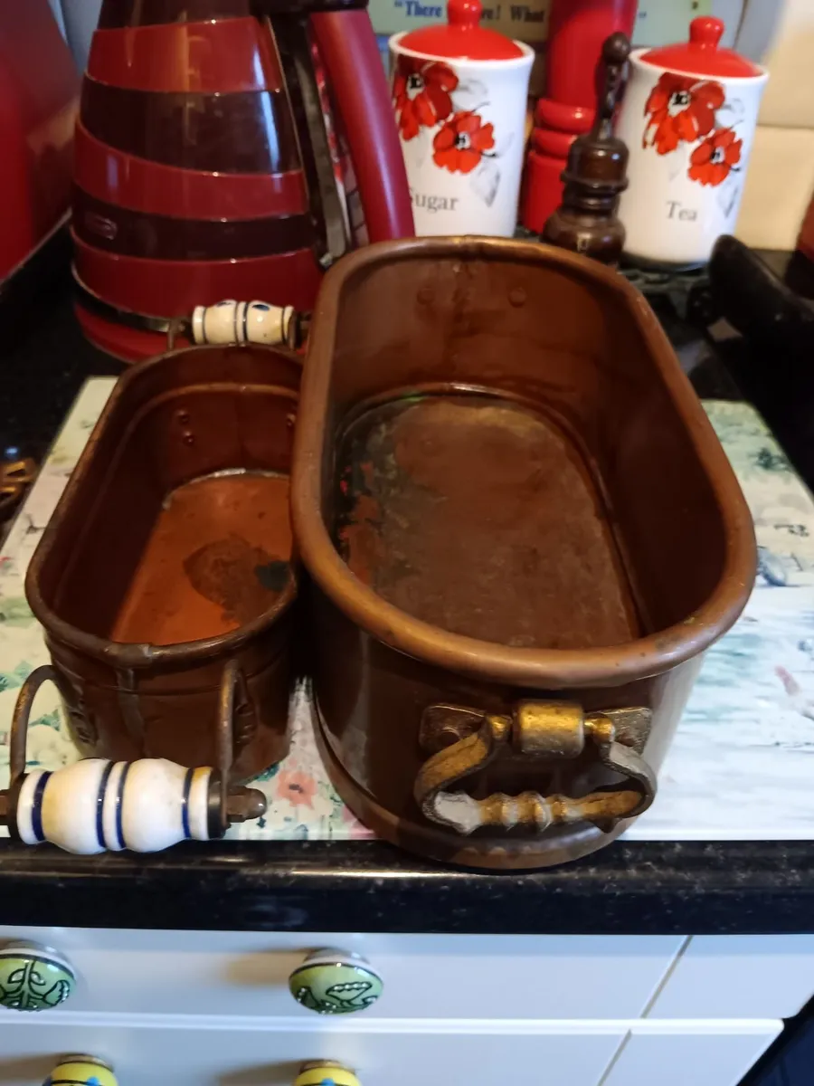 Vintage copper and brass - Image 2