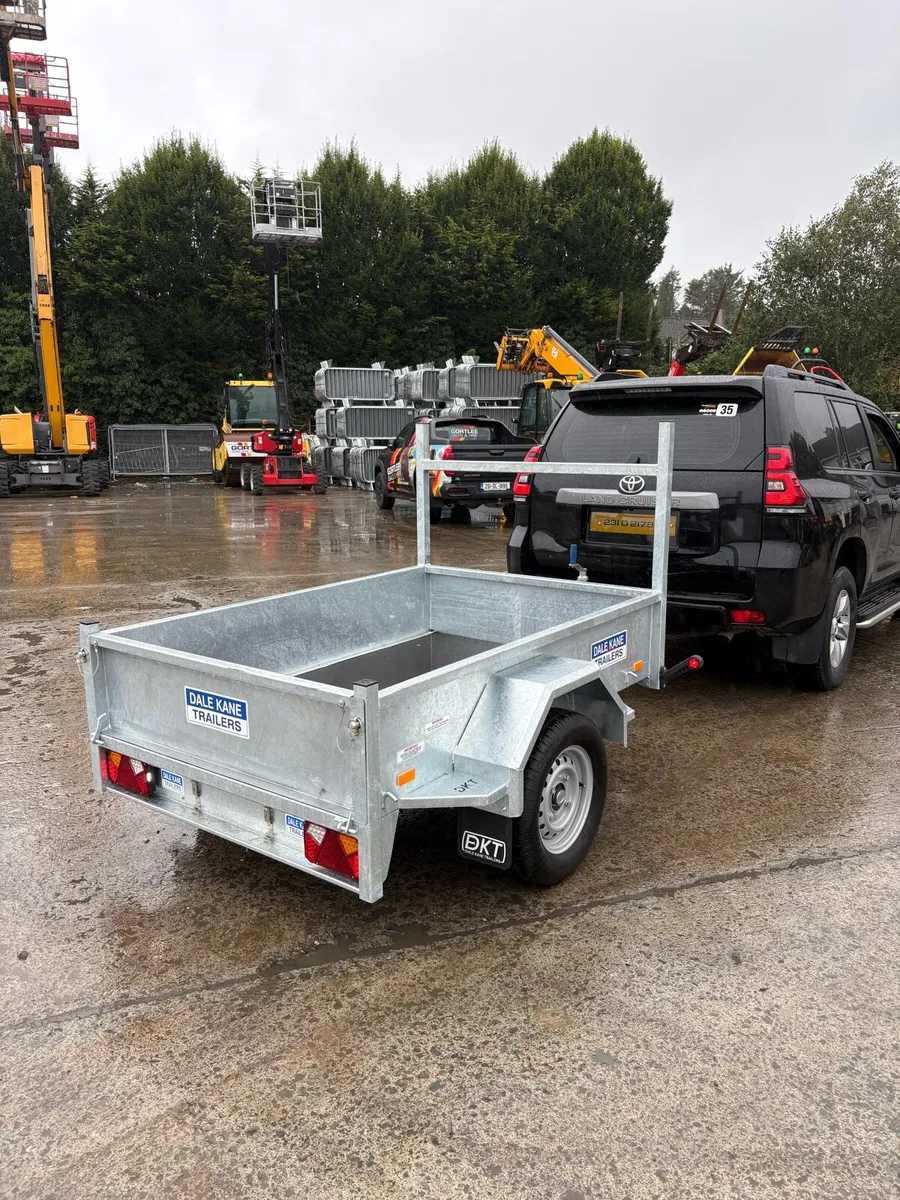 Dale Kane 6x4 Builders Trailer New - Image 2