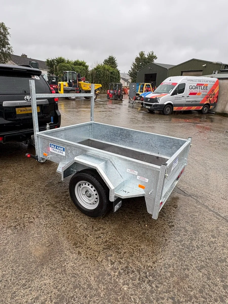 Dale Kane 6x4 Builders Trailer New - Image 4