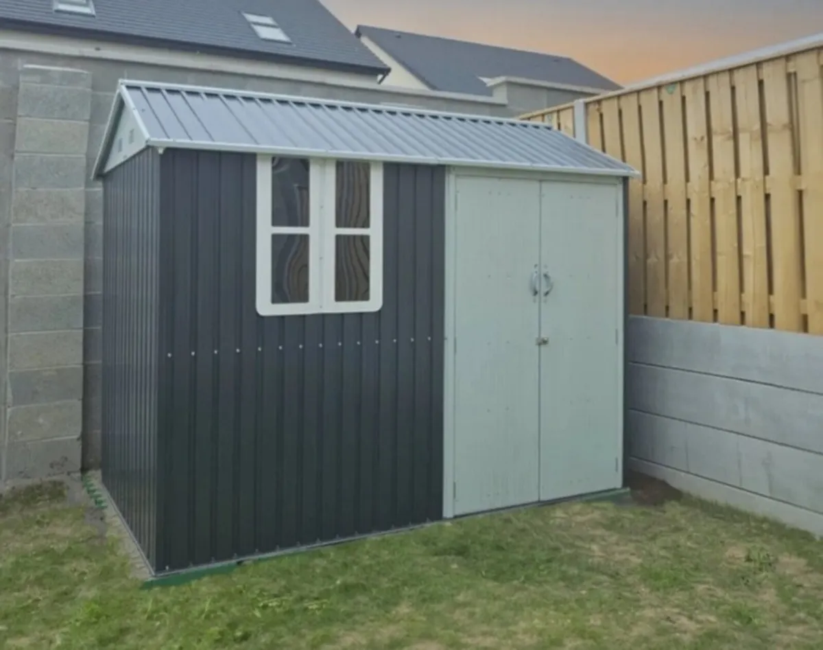 10ft x 6ft Steel Cottage Shed