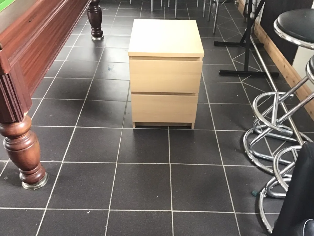 IKEA malm bedside cabinets - Image 1
