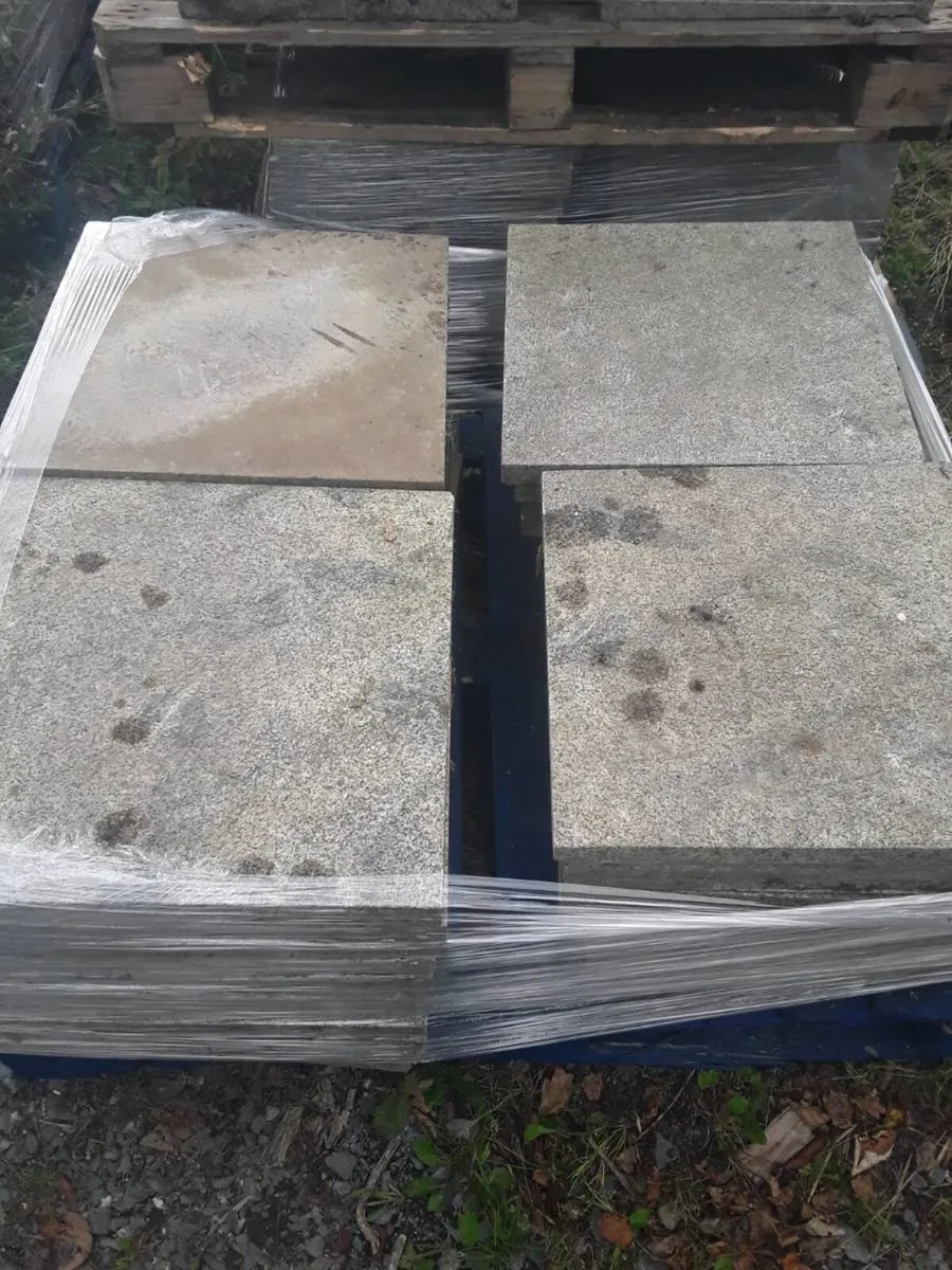Granite paving and granite pier - Image 1