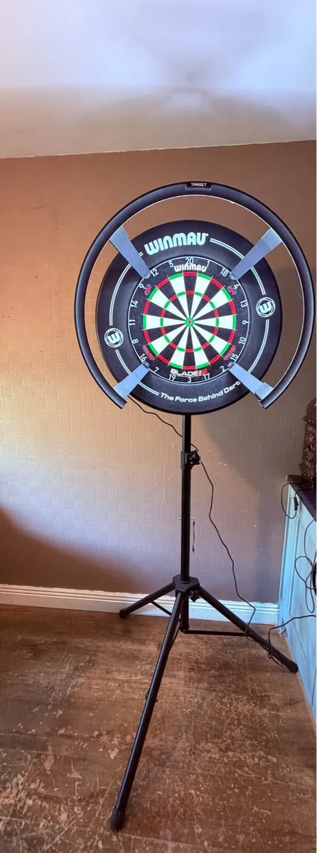 Full darts set up - Image 3
