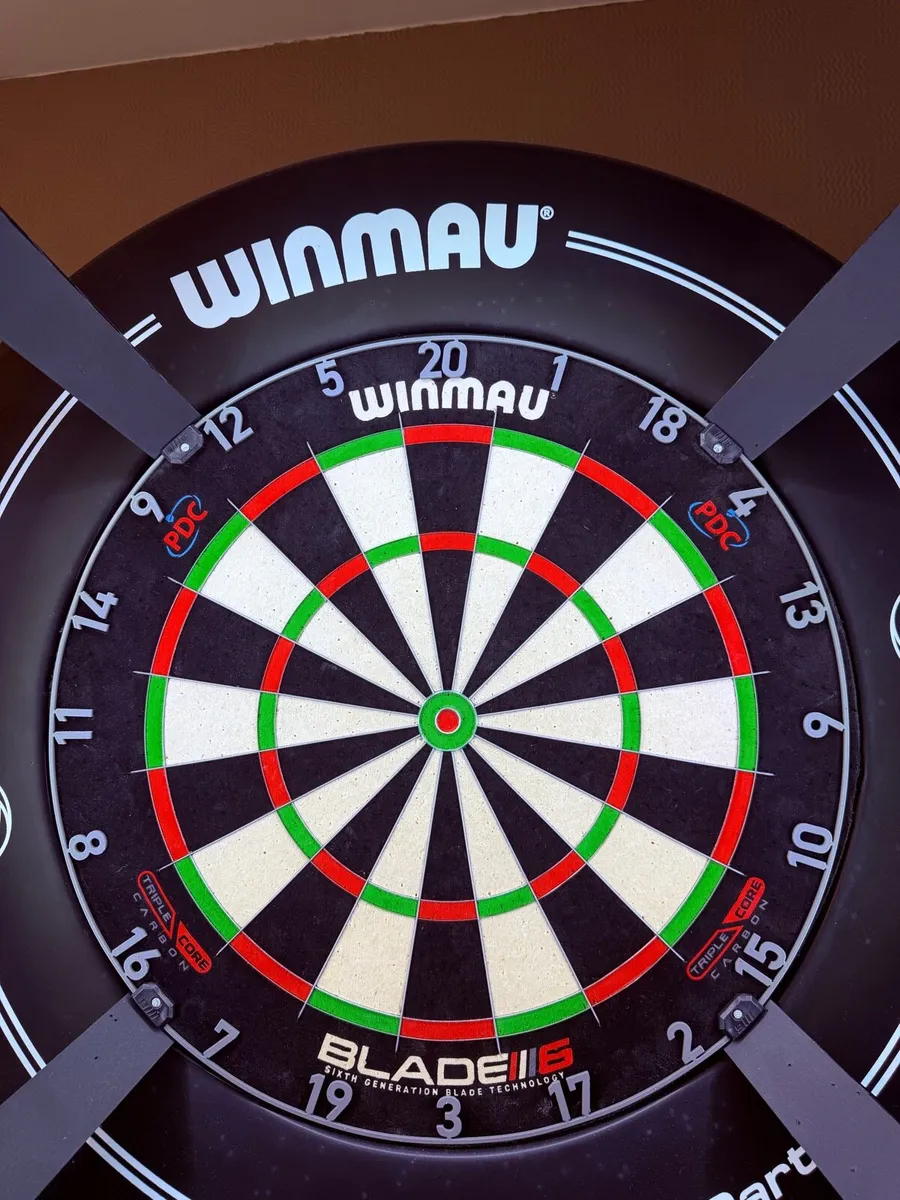 Full darts set up - Image 2