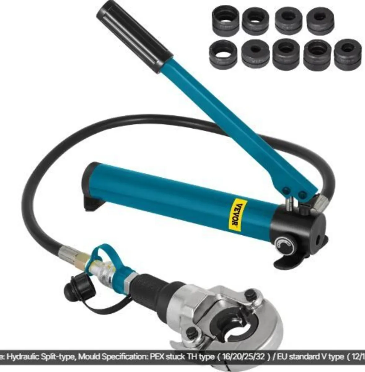 6T Hydraulic Crimping Tool V12-28mm TH16-32mm - Image 1