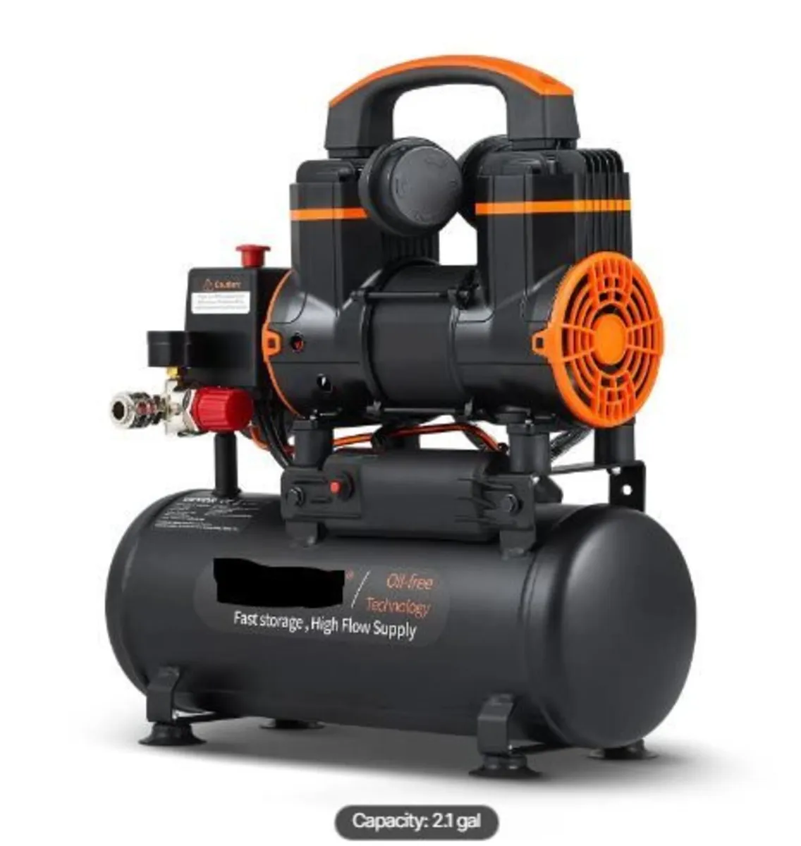 Air Compressor 7.9 L 900W 2.2 CFM - Image 1
