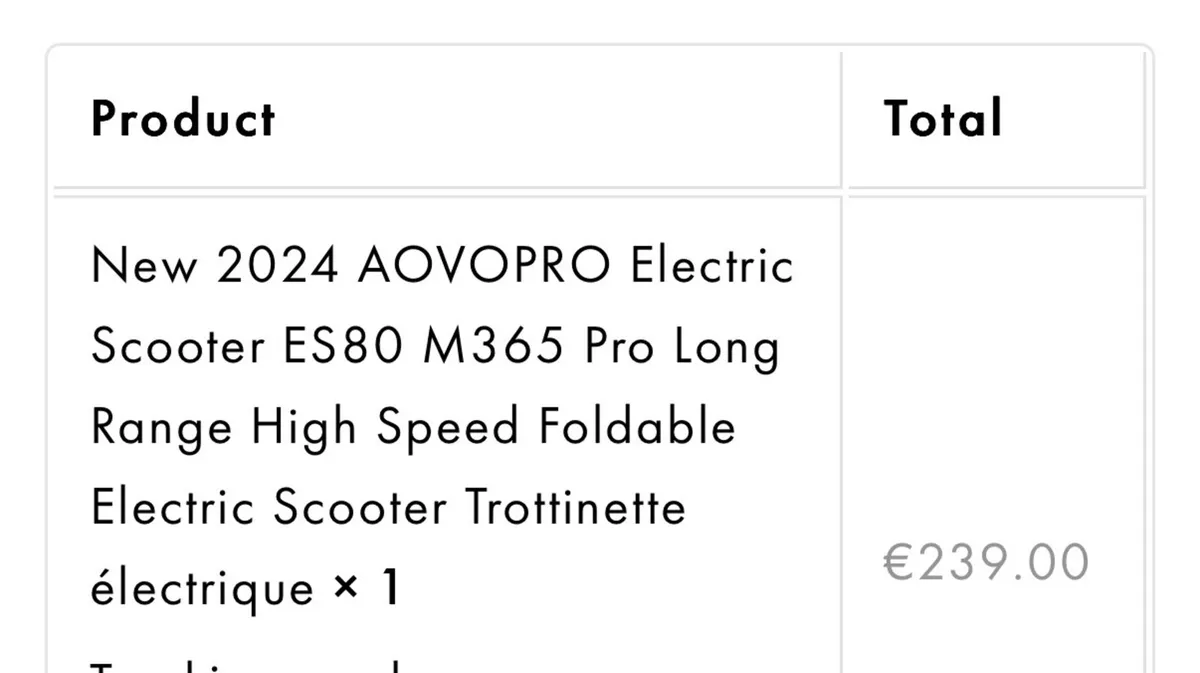 Aovopro EScooter - Image 3