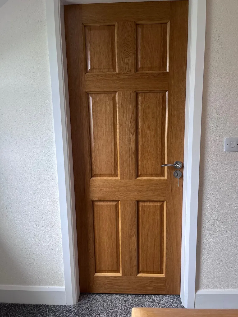 6 panel Deanta Oak doors - Image 2