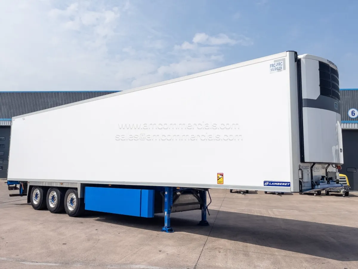 2023 LAMBERET MONO-TEMP FRIDGE TRI AXLE TRAILER - Image 1