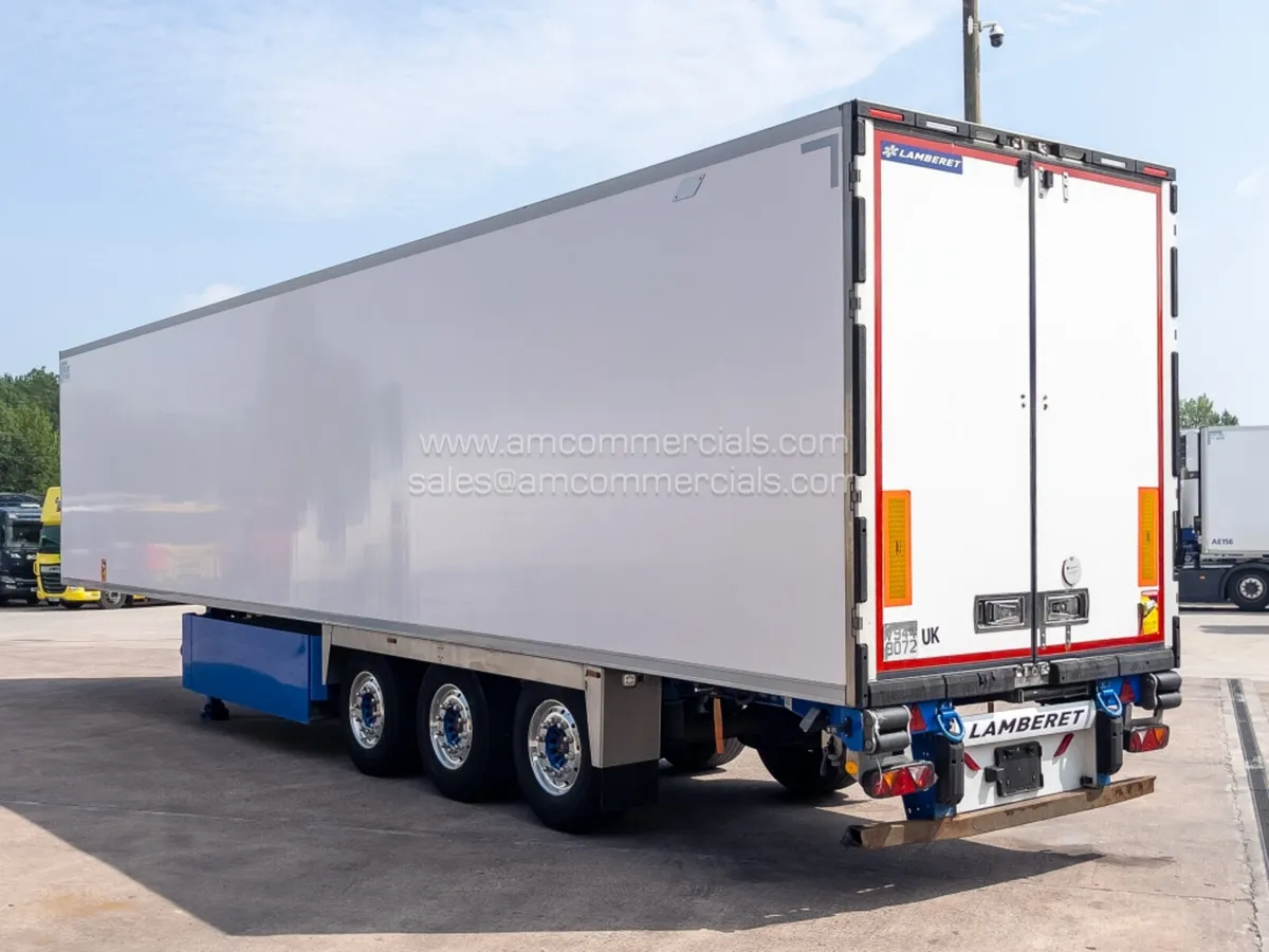 2023 LAMBERET MONO-TEMP FRIDGE TRI AXLE TRAILER - Image 4