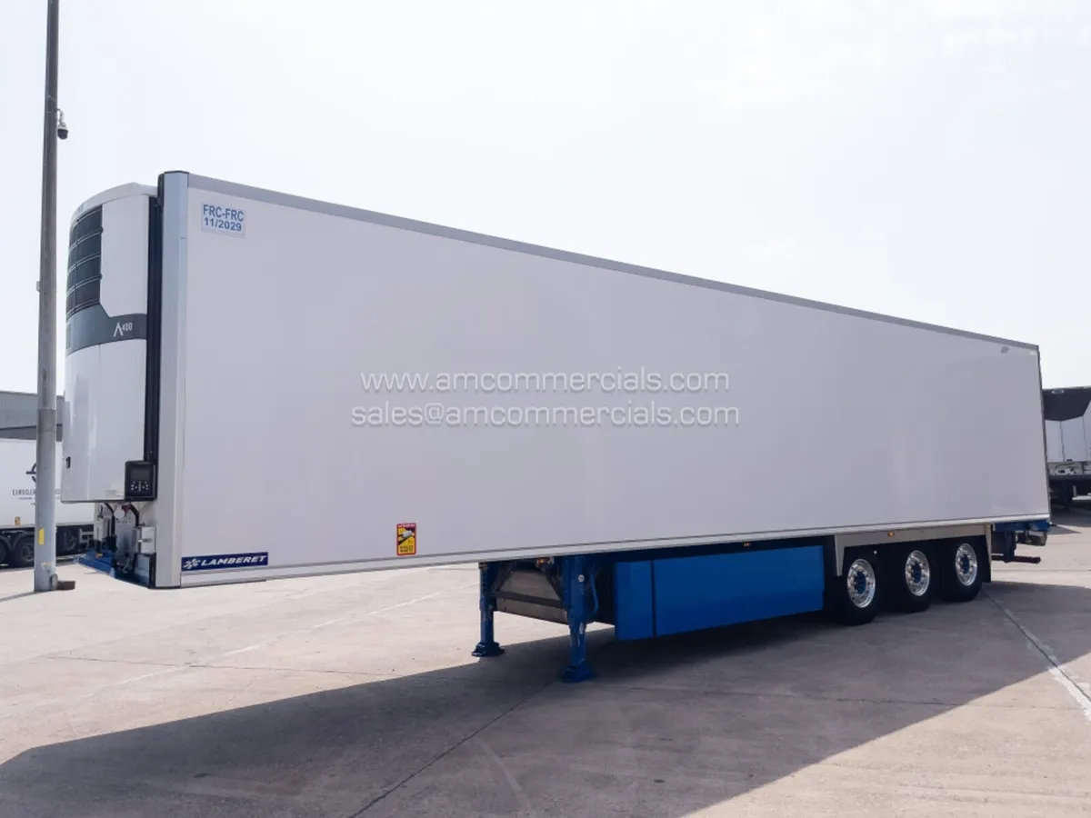 2023 LAMBERET MONO-TEMP FRIDGE TRI AXLE TRAILER - Image 3