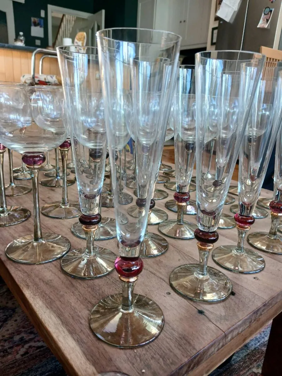 Set of Bohemia glasses - Image 4
