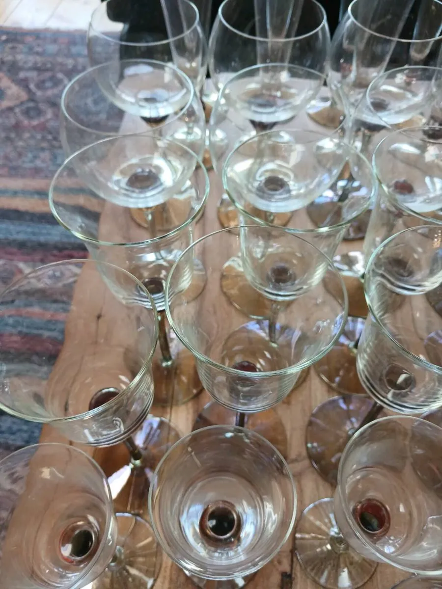 Set of Bohemia glasses - Image 2