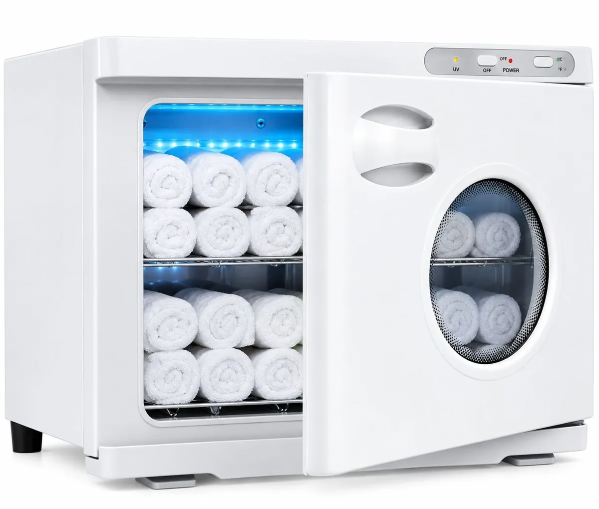 Hot Towel Warmer Cabinet 23L – 2-Rack Spa Towel He - Image 1