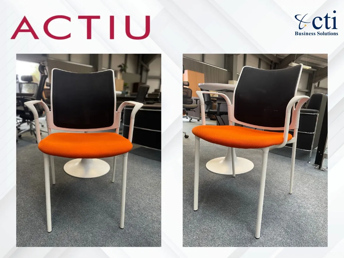 10 x ACTIU Meeting Chairs ~ Sale Now On! - Image 2