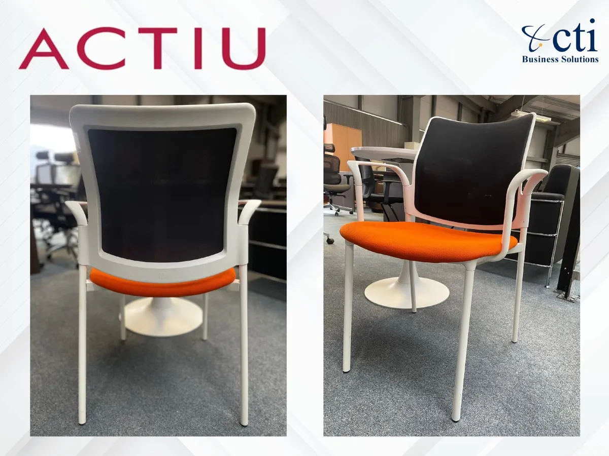 10 x ACTIU Meeting Chairs ~ Sale Now On! - Image 3