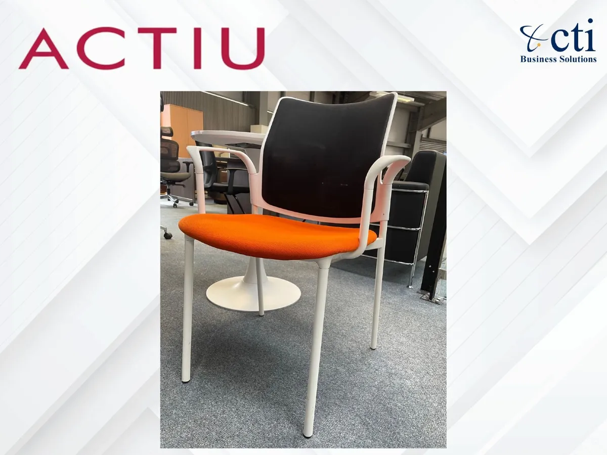 10 x ACTIU Meeting Chairs ~ Sale Now On! - Image 4